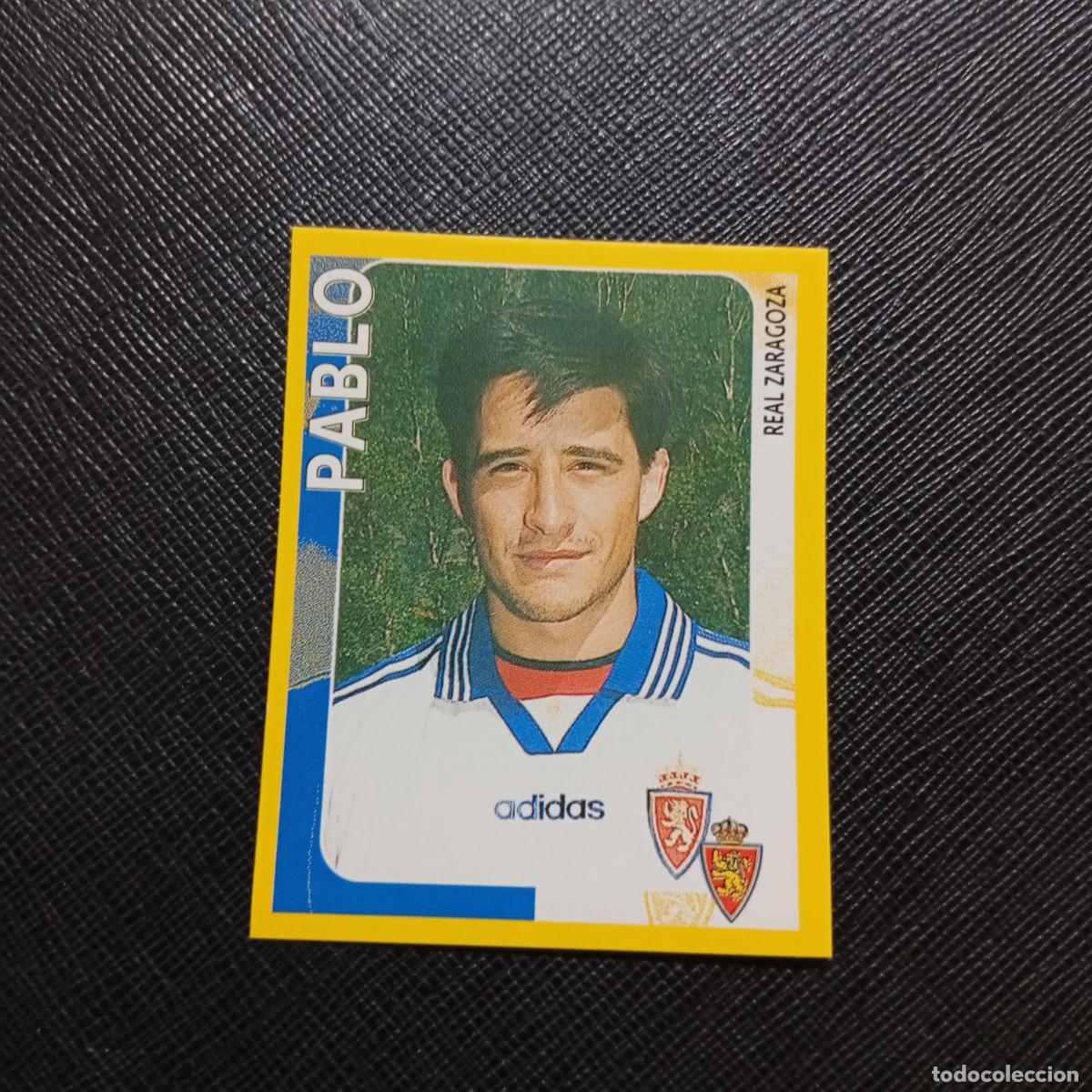 Football Stickers: 490 PABLO ZARAGOZA PANINI SUPER CAMPEONATO 1998 1999 FUTBOL 98 99 - SIN PEGAR - A216 PG235