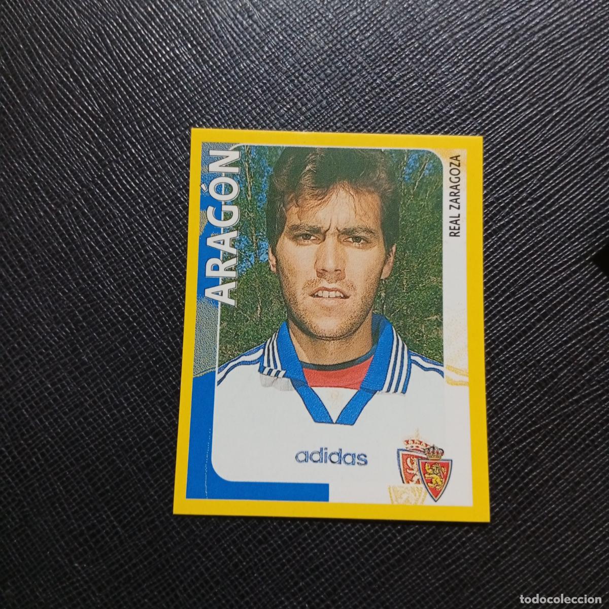 Football Stickers: 492 ARAGON ZARAGOZA PANINI SUPER CAMPEONATO 1998 1999 FUTBOL 98 99 - SIN PEGAR - A216 PG235