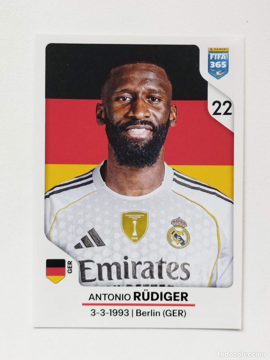Football Stickers: CROMO STICKER PANINI FIFA 365 2026 RUDIGER 498 REAL MADRID