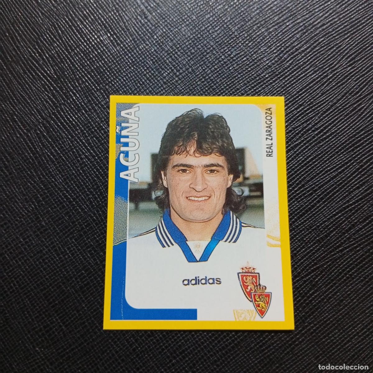 Football Stickers: 494 ACU&Ntilde;A ZARAGOZA PANINI SUPER CAMPEONATO 1998 1999 FUTBOL 98 99 - SIN PEGAR - A216 PG235