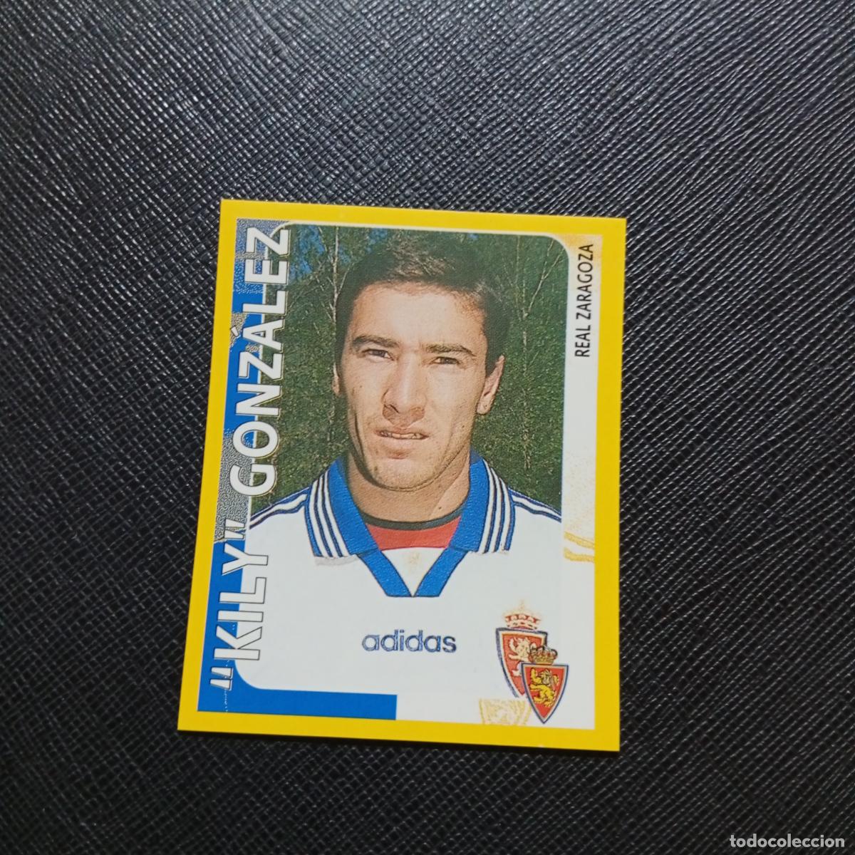 Football Stickers: 495 KILY GONZALEZ ZARAGOZA PANINI SUPER CAMPEONATO 1998 1999 FUTBOL 98 99 - SIN PEGAR - A216 PG235