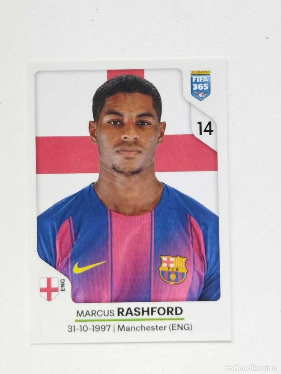 Football Stickers: CROMO STICKER PANINI FIFA 365 2026 MARCUS RASHFORD 488 BARCELONA
