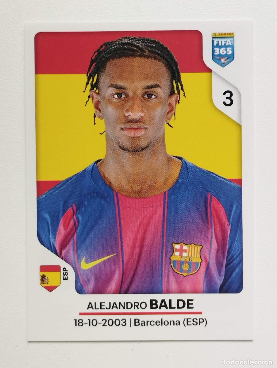 Football Stickers: CROMO STICKER PANINI FIFA 365 2026 ALEJANDRO BALDE 482 BARCELONA