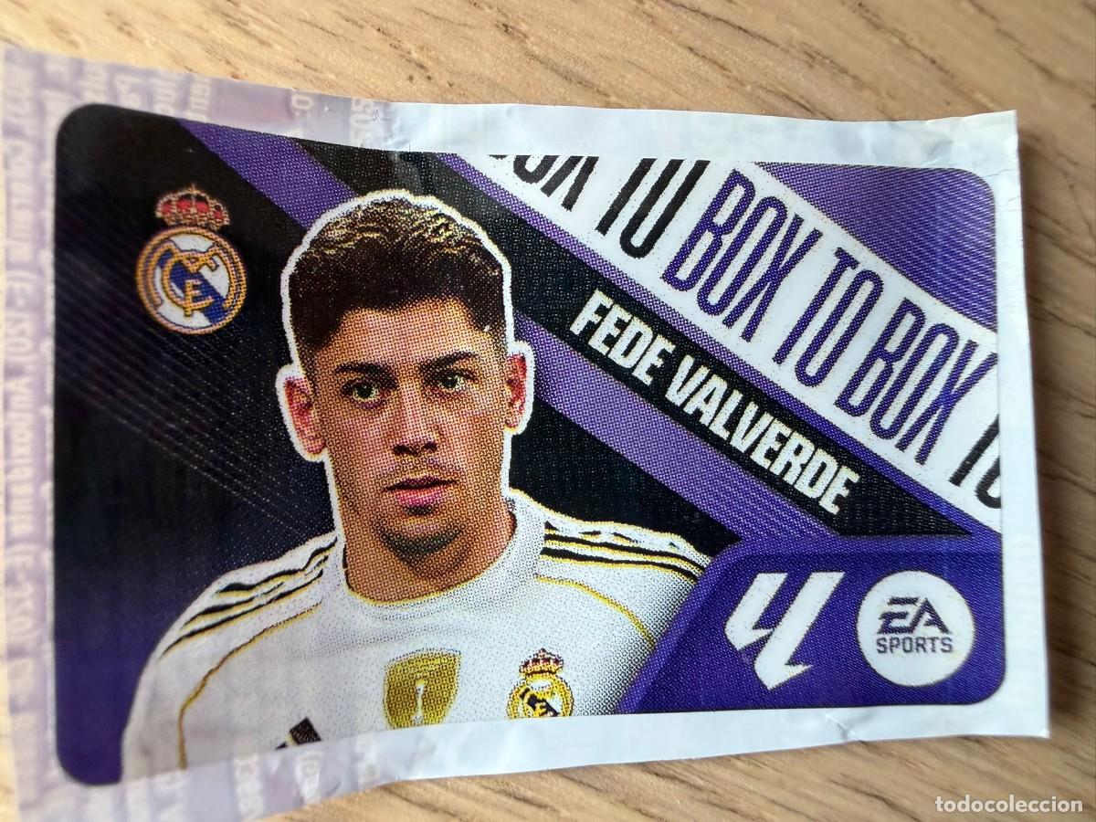 Football Stickers: BOX TO BOX VALVERDE REAL MADRID 26 27 2026 2027 LIGA EA SPORTS CHICLES CHICLE ESTE SIN PEGAR