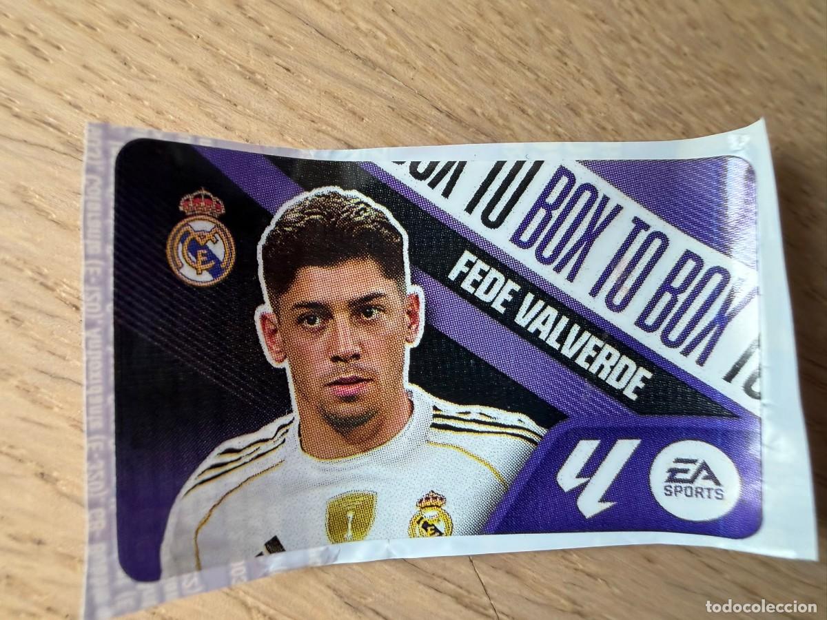 Football Stickers: BOX TO BOX VALVERDE REAL MADRID 26 27 2026 2027 LIGA EA SPORTS CHICLES CHICLE ESTE SIN PEGAR