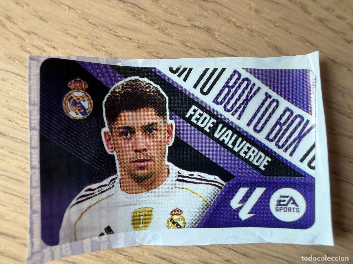Football Stickers: BOX TO BOX VALVERDE REAL MADRID 26 27 2026 2027 LIGA EA SPORTS CHICLES CHICLE ESTE SIN PEGAR