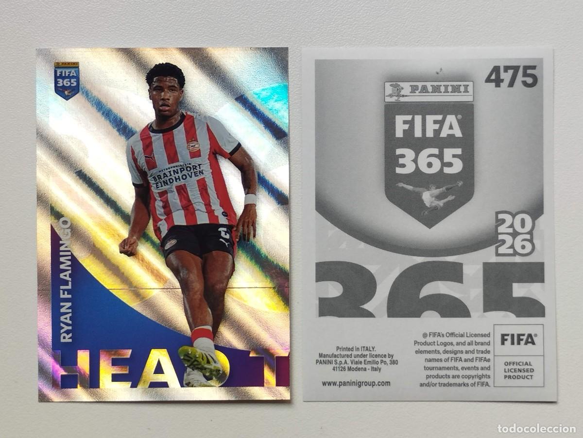 Cromos de Futebol: CROMO STICKER PANINI FIFA 365 2026 HEAD RYAN FLAMINGO 475 PSV EINDHOVEN