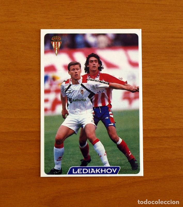 Cromos de f&uacute;tbol: Sporting de Gij&oacute;n -N&ordm; 323 Lediakhov -Las Fichas la Liga 95-96-1995-1996 -Mundicromo Sport