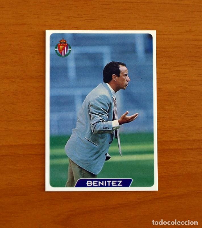 Cromos de f&uacute;tbol: Real Valladolid -N&ordm; 326 Benitez Entrenador -Las Fichas la Liga 95-96-1995-1996 -Mundicromo Sport