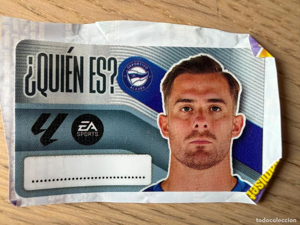 Cromos de f&uacute;tbol: QUIEN ES TONI MARTINEZ ALAVES 26 27 2026 2027 LIGA EA SPORTS CHICLES CHICLE ESTE SIN PEGAR