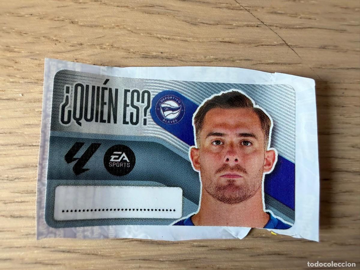 Cromos de f&uacute;tbol: QUIEN ES TONI MARTINEZ ALAVES 26 27 2026 2027 LIGA EA SPORTS CHICLES CHICLE ESTE SIN PEGAR