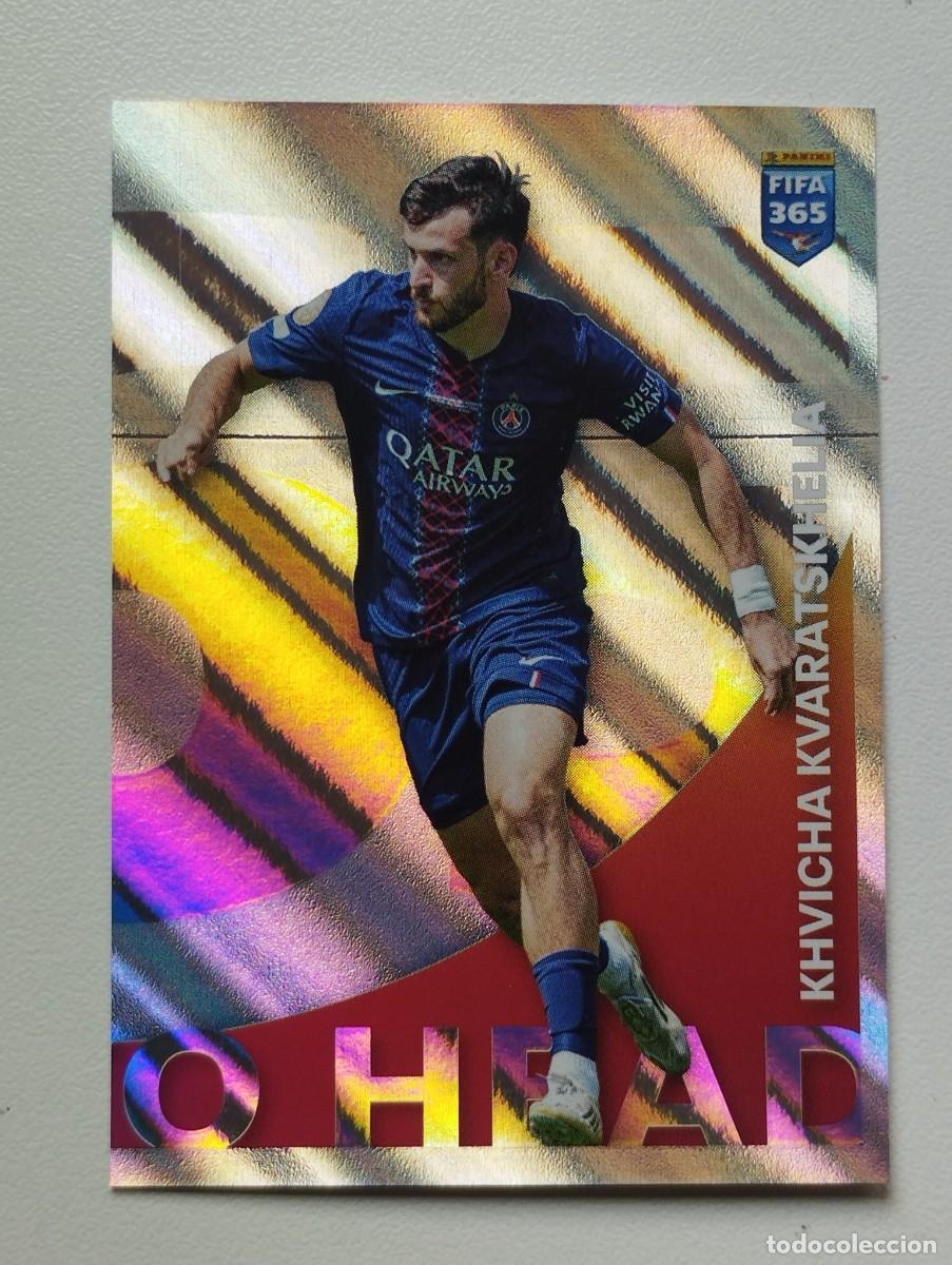 Cromos de f&uacute;tbol: CROMO STICKER PANINI FIFA 365 2026 HEAD KVARATSKHELIA 462 PSG