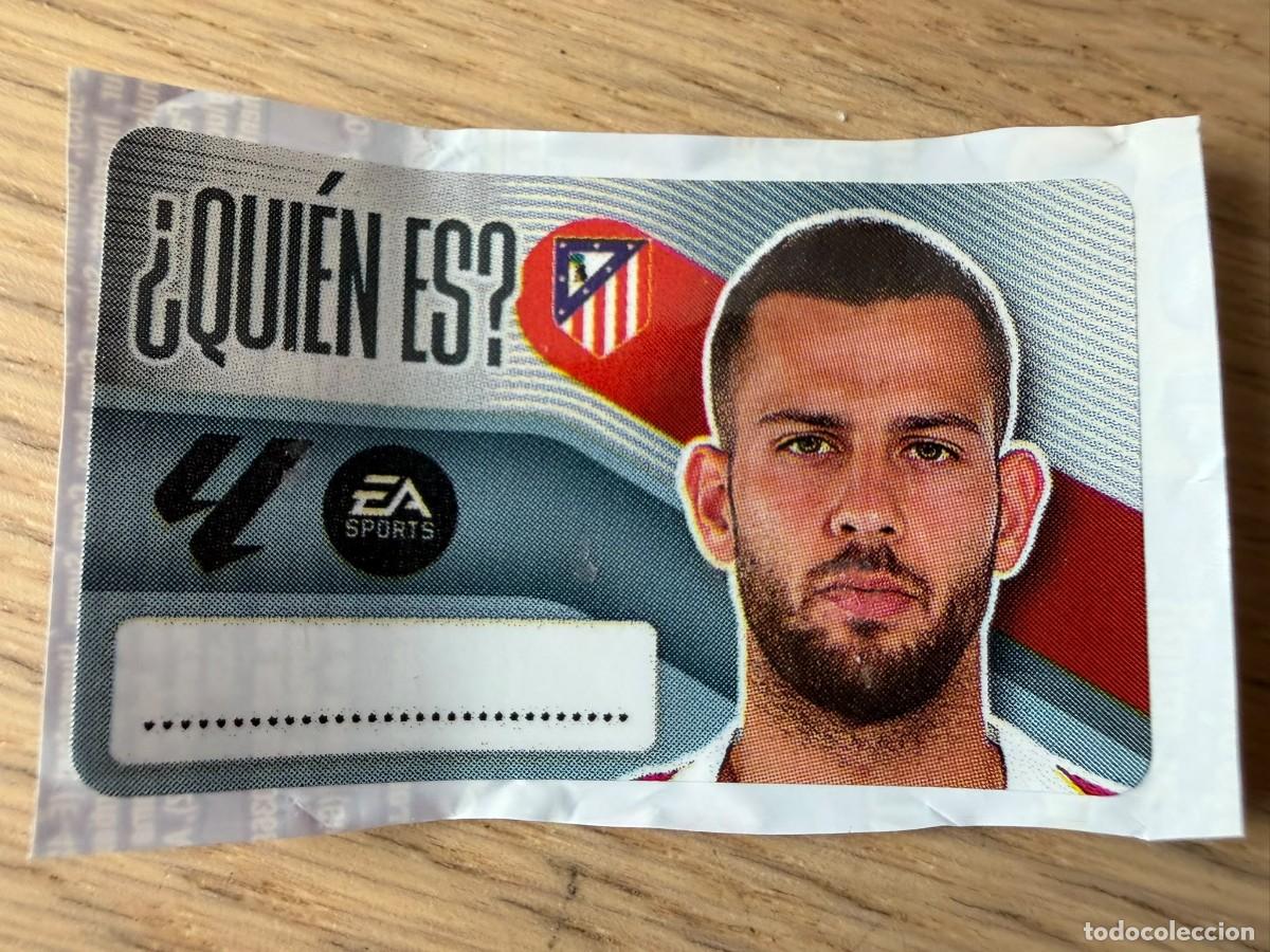 Fu&szlig;ball-Sticker: QUIEN ES HANKO ATLETICO MADRID 26 27 2026 2027 LIGA EA SPORTS CHICLES CHICLE ESTE SIN PEGAR