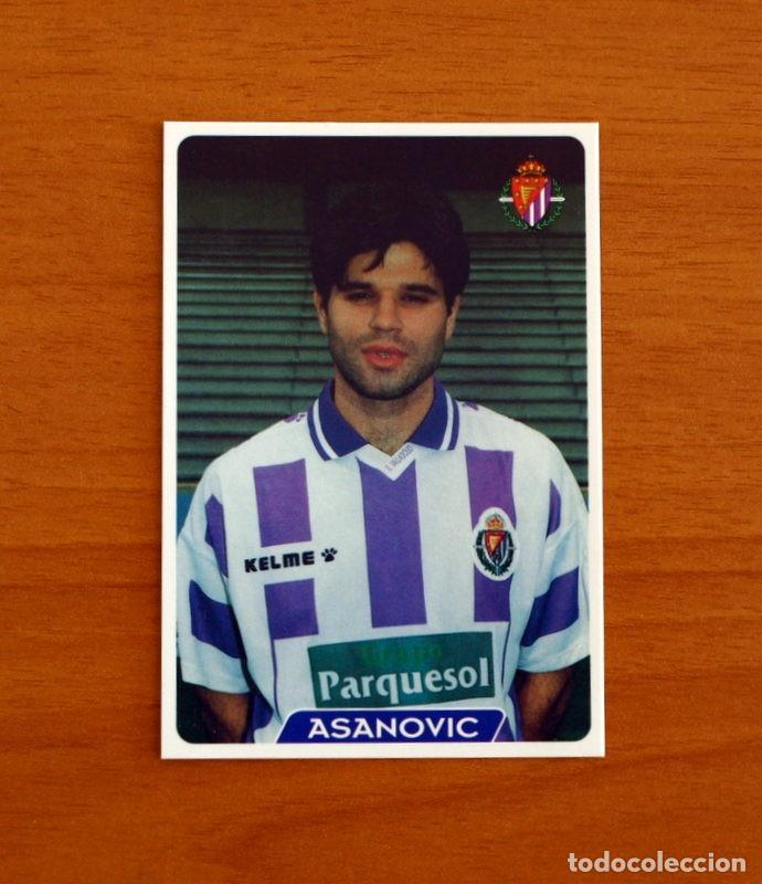 Fu&szlig;ball-Sticker: Real Valladolid -N&ordm; 329 Asanovic -Las Fichas la Liga 95-96-1995-1996 -Mundicromo Sport