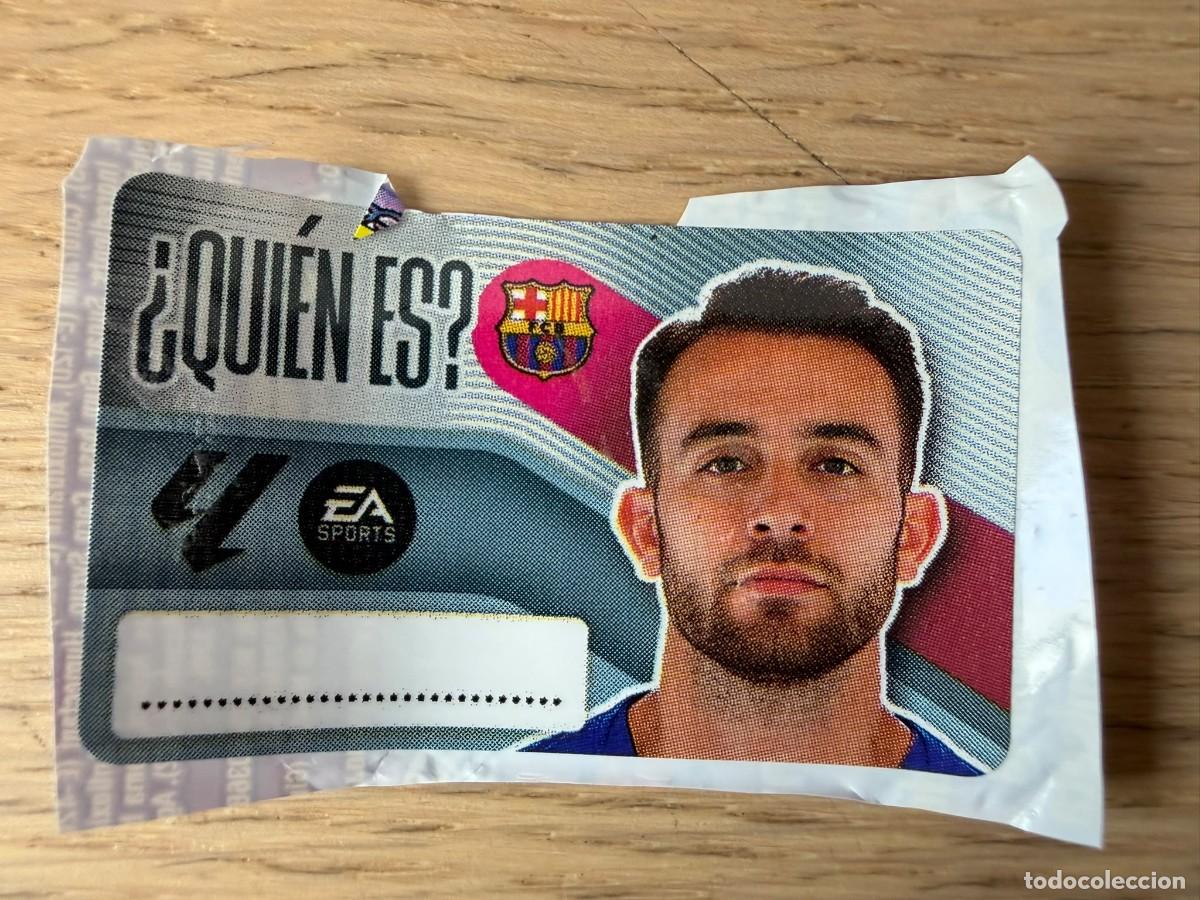 Cromos de f&uacute;tbol: QUIEN ES ERIC GARCIA BARCELONA 26 27 2026 2027 LIGA EA SPORTS CHICLES CHICLE ESTE SIN PEGAR