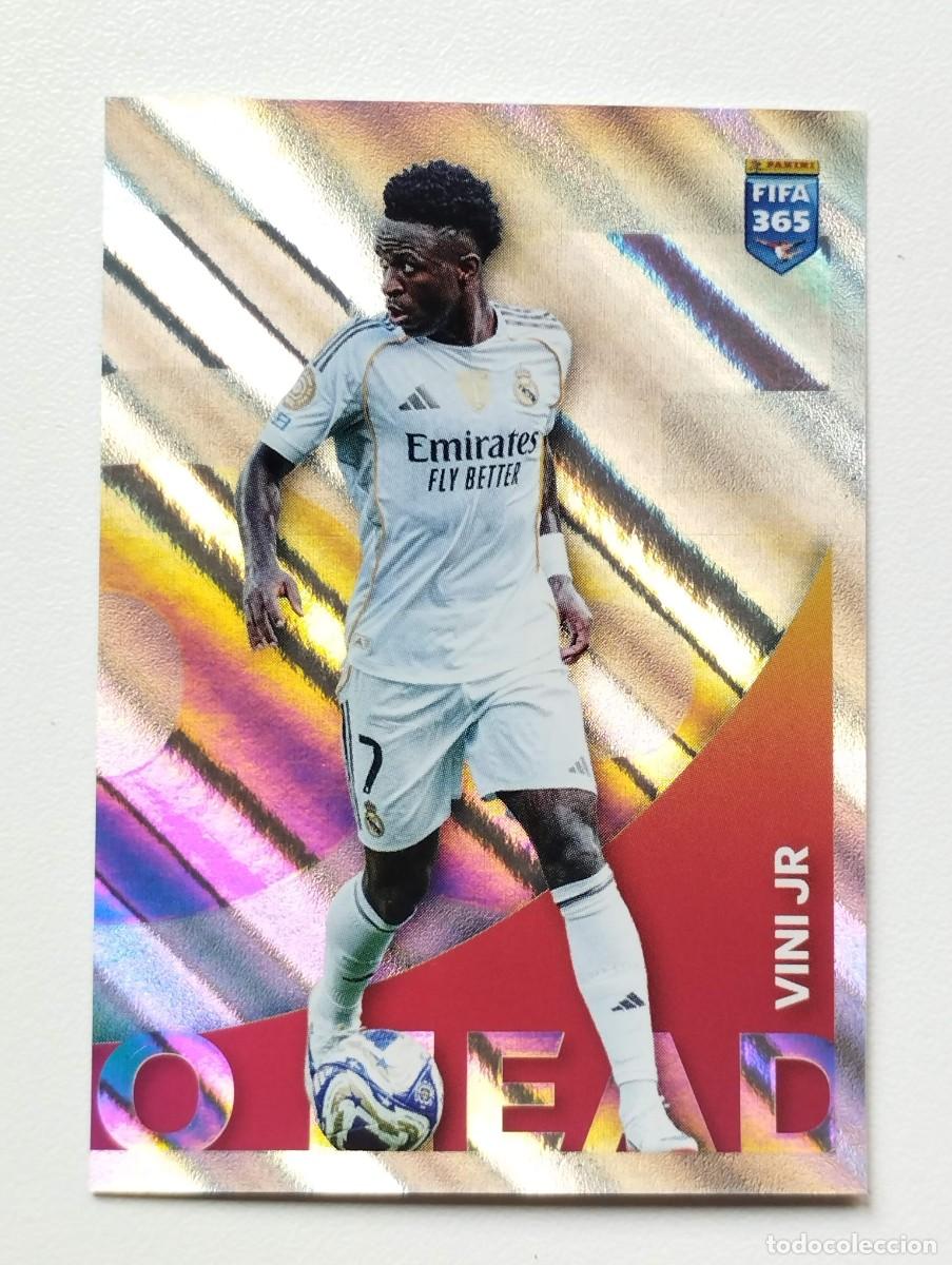 Cromos de f&uacute;tbol: CROMO STICKER PANINI FIFA 365 2026 HEAD VINI VINICIUS JR 460 REAL MADRID