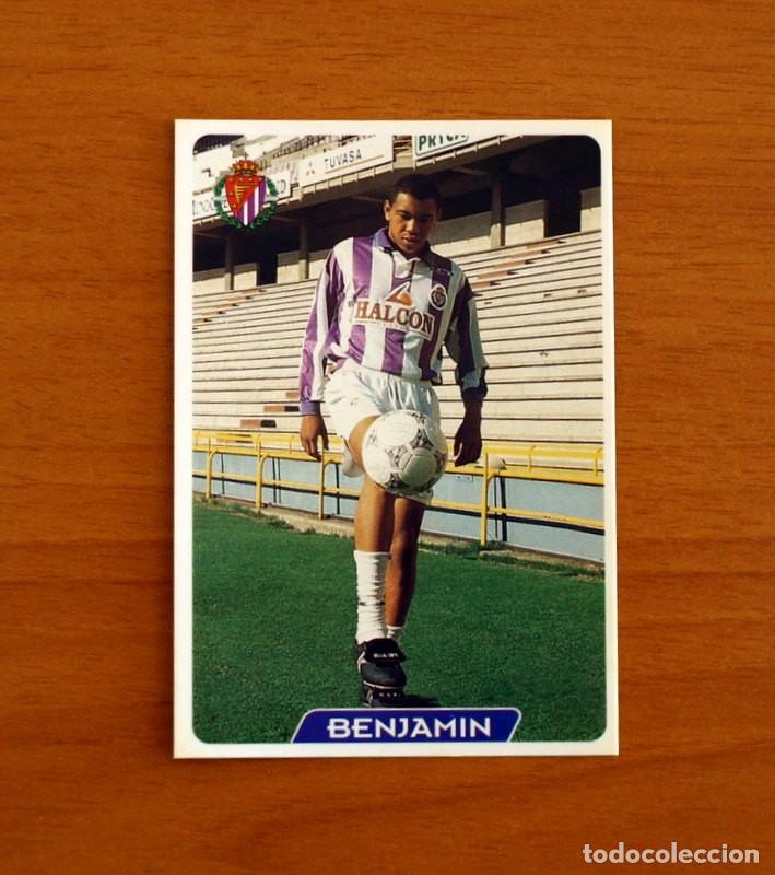 Cromos de f&uacute;tbol: Real Valladolid -N&ordm; 331 Benjam&iacute;n -Las Fichas la Liga 95-96-1995-1996 -Mundicromo Sport