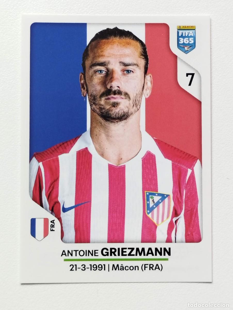 Cromos de f&uacute;tbol: CROMO STICKER PANINI FIFA 365 2025 LAMINE YAMAL 356 2026 ANTOINE GRIEZMANN 456 ATLETICO DE MADRID