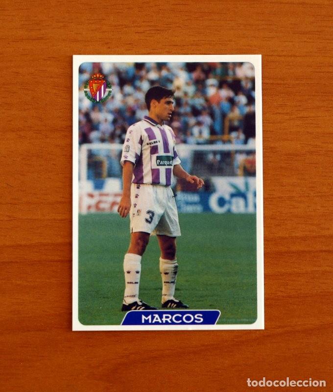 Cromos de f&uacute;tbol: Real Valladolid -N&ordm; 333 Marcos -Las Fichas la Liga 95-96-1995-1996 -Mundicromo Sport