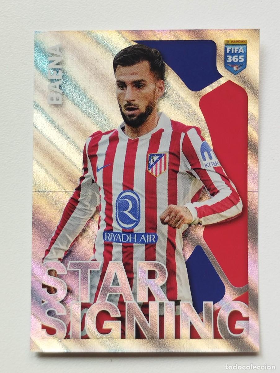 Cromos de f&uacute;tbol: CROMO STICKER PANINI FIFA 365 2025 LAMINE YAMAL 356 2026 STAR SIGNING BAENA 454 ATLETICO DE MADRID