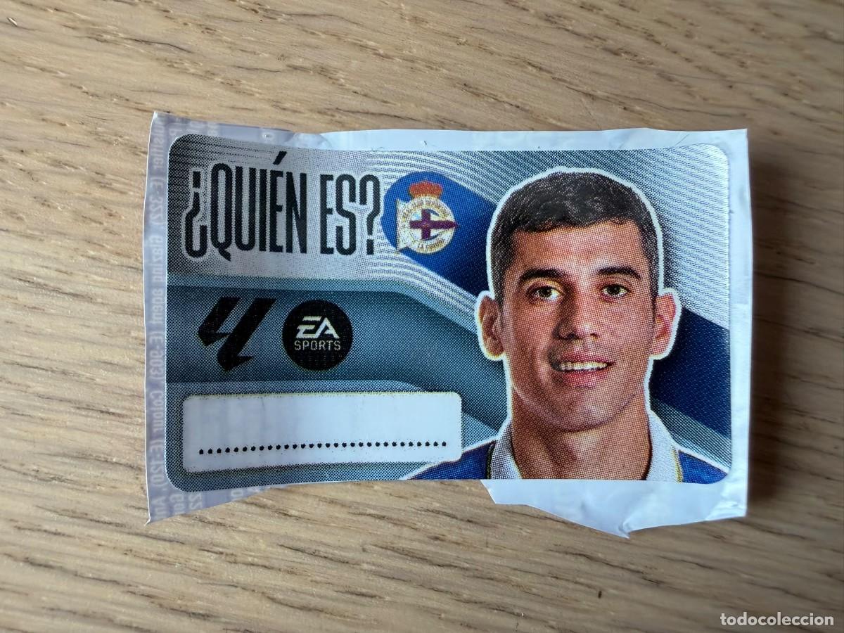 Cromos de f&uacute;tbol: QUIEN ES VILLARES DEPORTIVO CORU&Ntilde;A 26 27 2026 2027 LIGA EA SPORTS CHICLES CHICLE ESTE SIN PEGAR