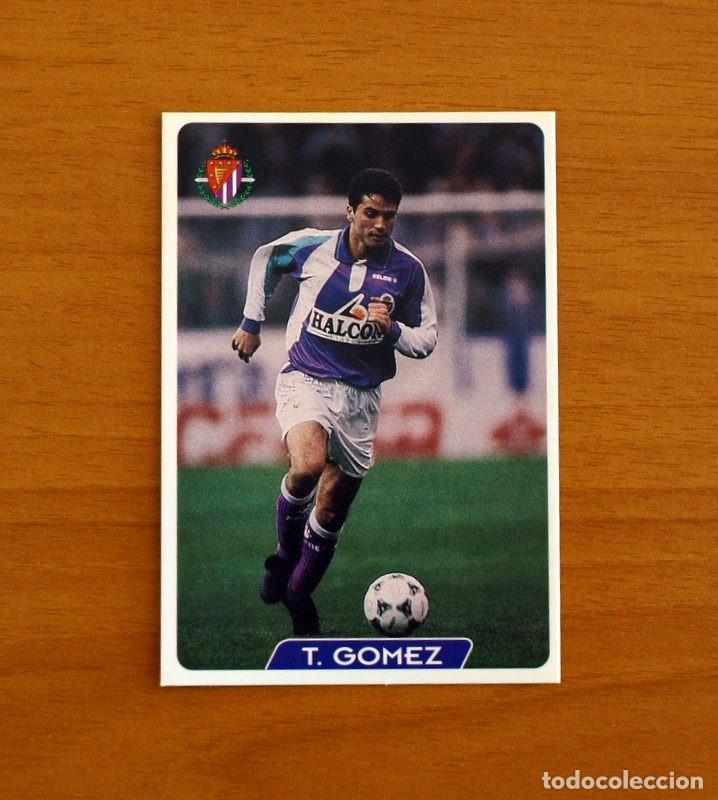 Cromos de f&uacute;tbol: Real Valladolid -N&ordm; 334 Torres G&oacute;mez -Las Fichas la Liga 95-96-1995-1996 -Mundicromo Sport