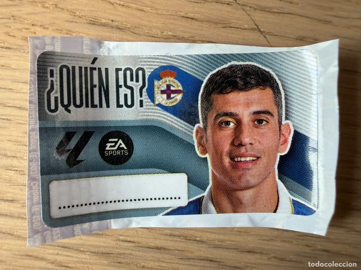 Cromos de f&uacute;tbol: QUIEN ES VILLARES DEPORTIVO CORU&Ntilde;A 26 27 2026 2027 LIGA EA SPORTS CHICLES CHICLE ESTE SIN PEGAR