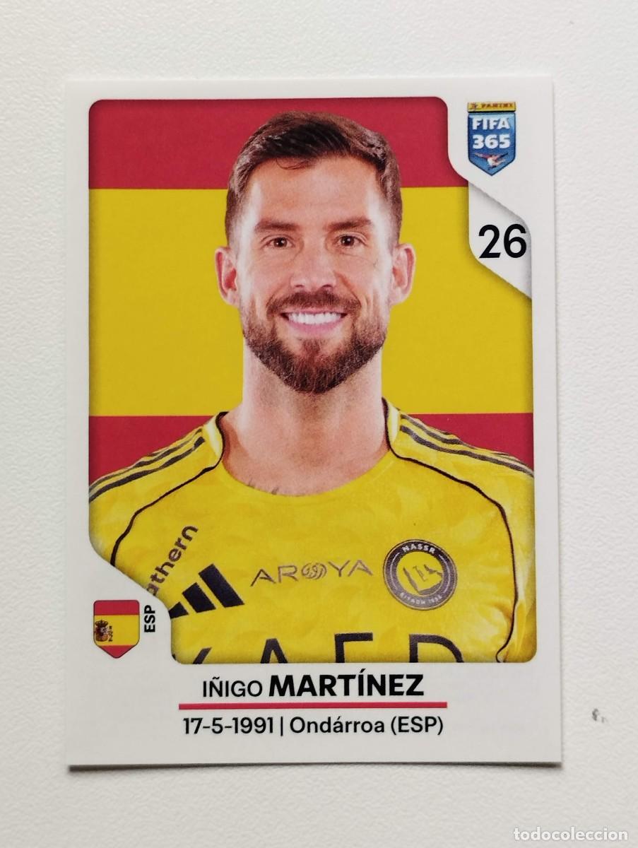 Football Stickers: CROMO STICKER PANINI FIFA 365 2026 I&Ntilde;IGO MARTINEZ 427 AL NASSR