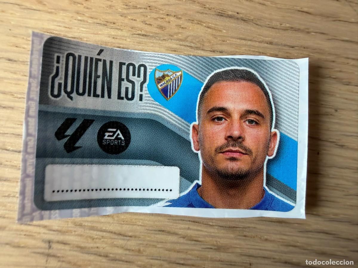 Cromos de f&uacute;tbol: QUIEN ES ALFONSO HERRERO MALAGA 26 27 2026 2027 LIGA EA SPORTS CHICLES CHICLE ESTE SIN PEGAR