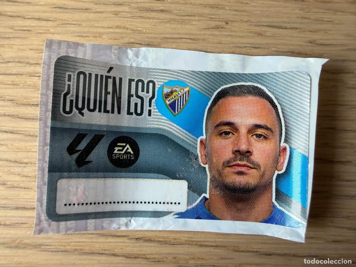 Cromos de f&uacute;tbol: QUIEN ES ALFONSO HERRERO MALAGA 26 27 2026 2027 LIGA EA SPORTS CHICLES CHICLE ESTE SIN PEGAR