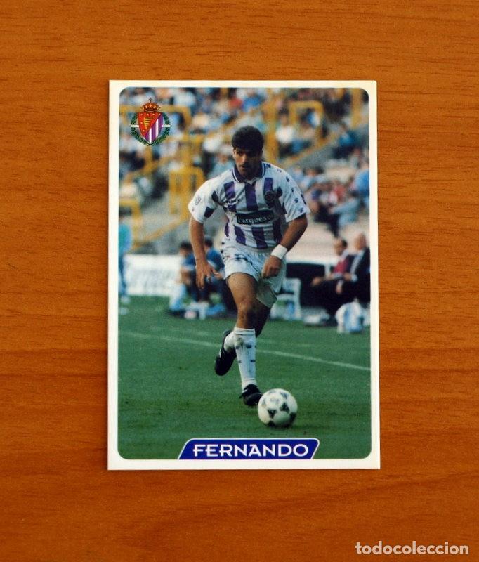 Cromos de f&uacute;tbol: Real Valladolid -N&ordm; 335 Fernando -Error -Las Fichas la Liga 95-96-1995-1996 -Mundicromo Sport