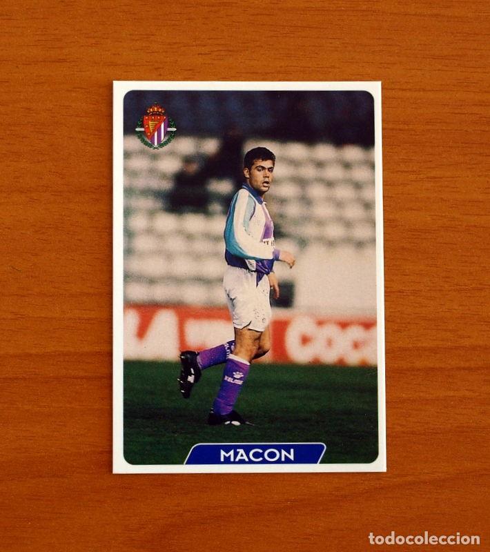 Cromos de f&uacute;tbol: Real Valladolid -N&ordm; 336 Macon -Las Fichas la Liga 95-96-1995-1996 -Mundicromo Sport