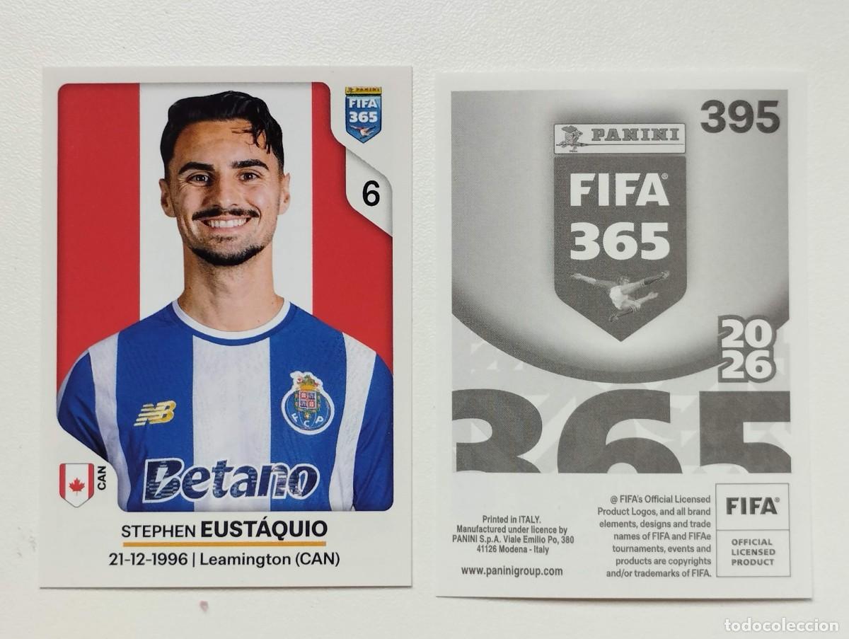 Figurine di Calcio: CROMO STICKER PANINI FIFA 365 2025 LAMINE YAMAL 356 2026 STEPHEN EUSTAQUIO 395 PORTO