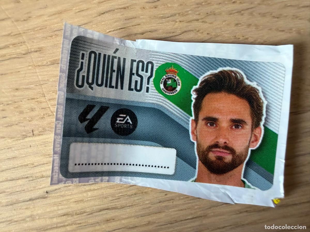 Figurine di Calcio: QUIEN ES RACING SANTANDER 26 27 2026 2027 LIGA EA SPORTS CHICLES CHICLE ESTE SIN PEGAR