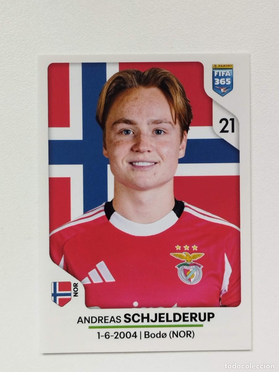 Figurine di Calcio: CROMO STICKER PANINI FIFA 365 2025 LAMINE YAMAL 356 2026 SCHJELDERUP 384 BENFICA