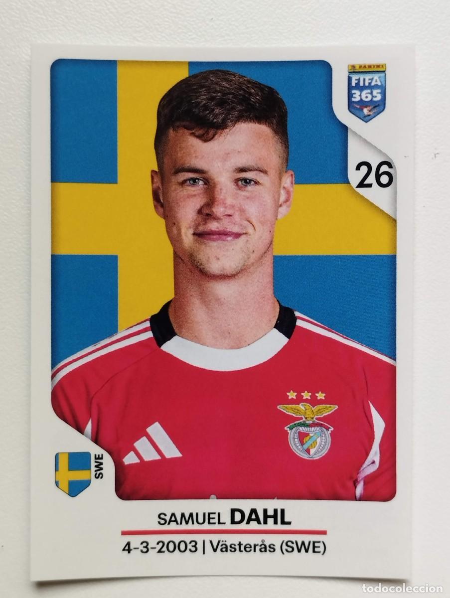 Cartes &agrave; collectionner de Football: CROMO STICKER PANINI FIFA 365 2026 SAMUEL DAHL 375 BENFICA