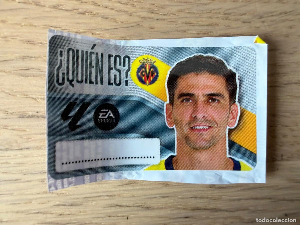Cromos de f&uacute;tbol: QUIEN ES GERARD MORENO VILLARREAL 26 27 2026 2027 LIGA EA SPORTS CHICLES CHICLE ESTE SIN PEGAR