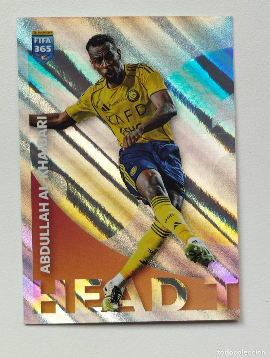 Football Stickers: CROMO STICKER PANINI FIFA 365 2026 HEAD ABDULLAH AL-KHAIBARI AL NASSR