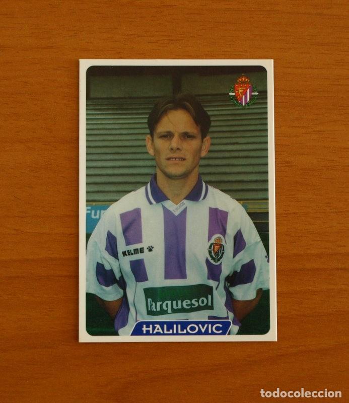 Cromos de f&uacute;tbol: Real Valladolid -N&ordm; 339 Halilovic -Las Fichas la Liga 95-96-1995-1996 -Mundicromo Sport