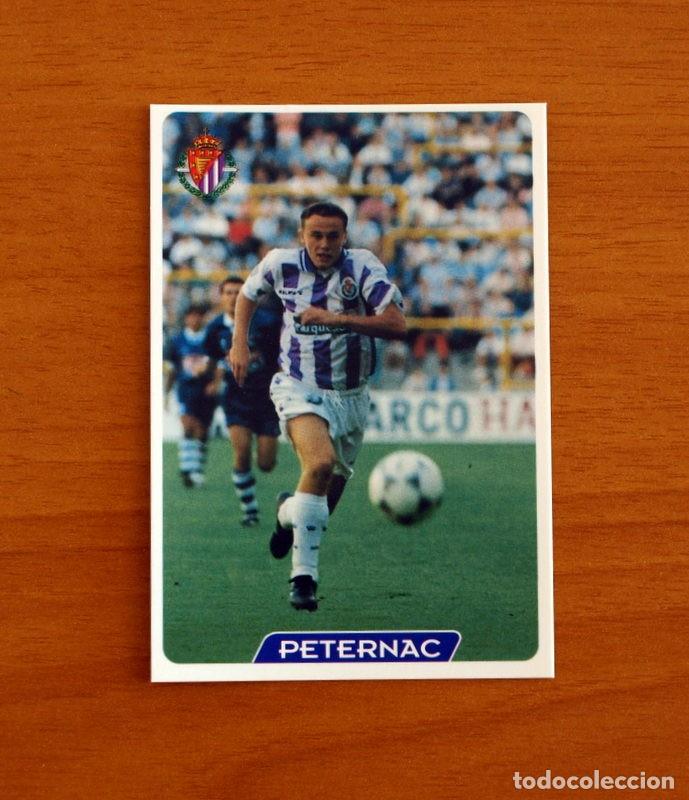 Cromos de f&uacute;tbol: Real Valladolid -N&ordm; 340 Peternac -Las Fichas la Liga 95-96-1995-1996 -Mundicromo Sport