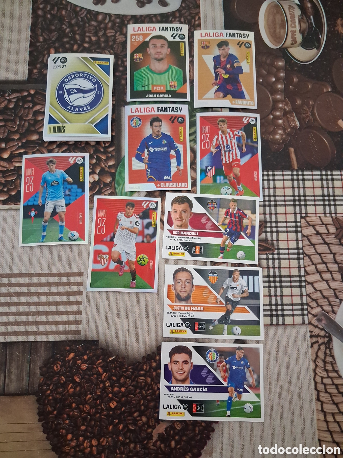 Cromos de f&uacute;tbol: Liga este 26 27 lote de 33 cromos diferentes ver fotos y leer descripci&oacute;n