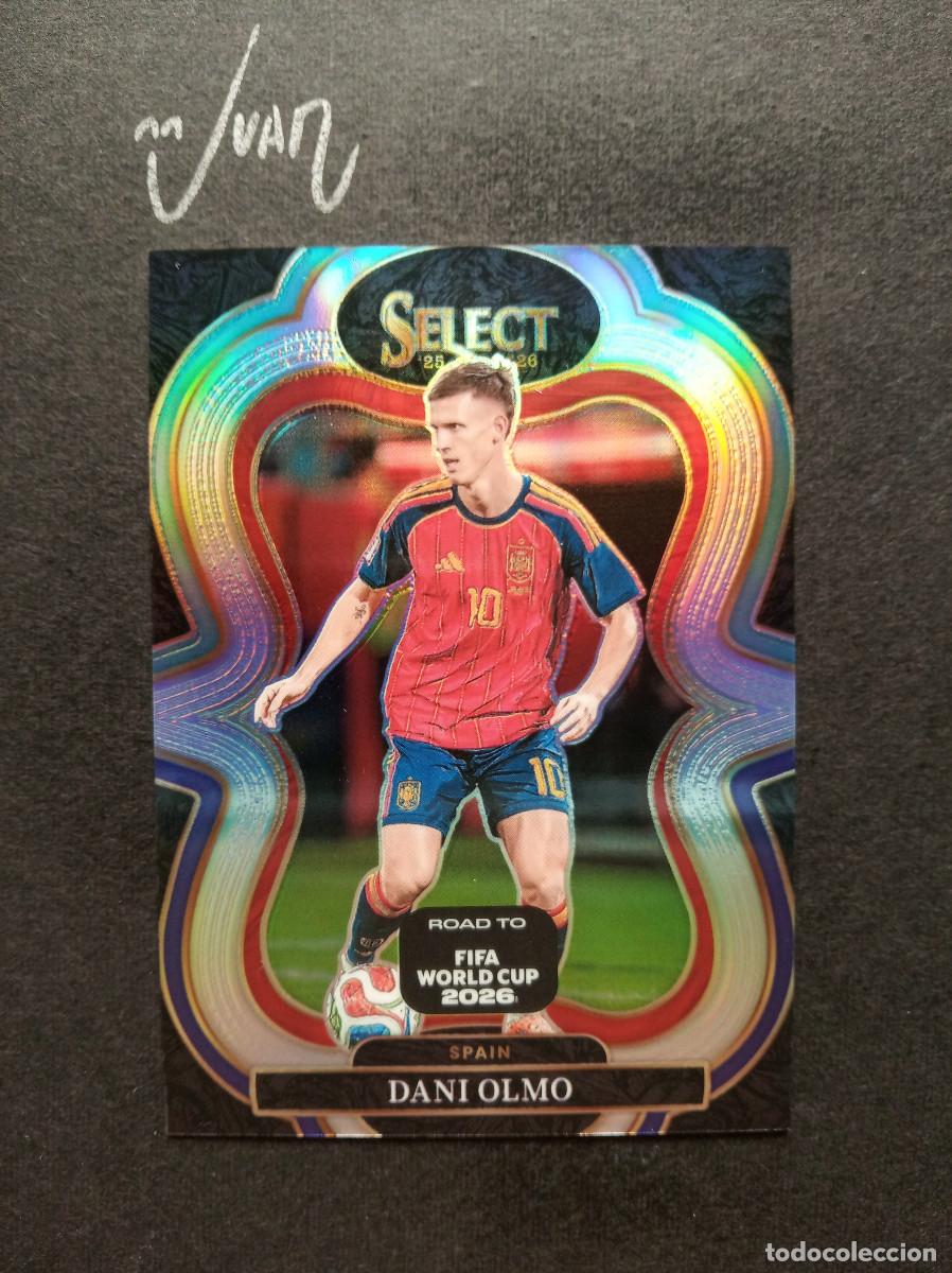 Football Stickers: N&ordm; 171 SILVER PRIZM DANI OLMO ESPA&Ntilde;A FC BARCELONA ⚽ PANINI &reg; SELECT ROAD TO FIFA WORLD CUP 2026 26