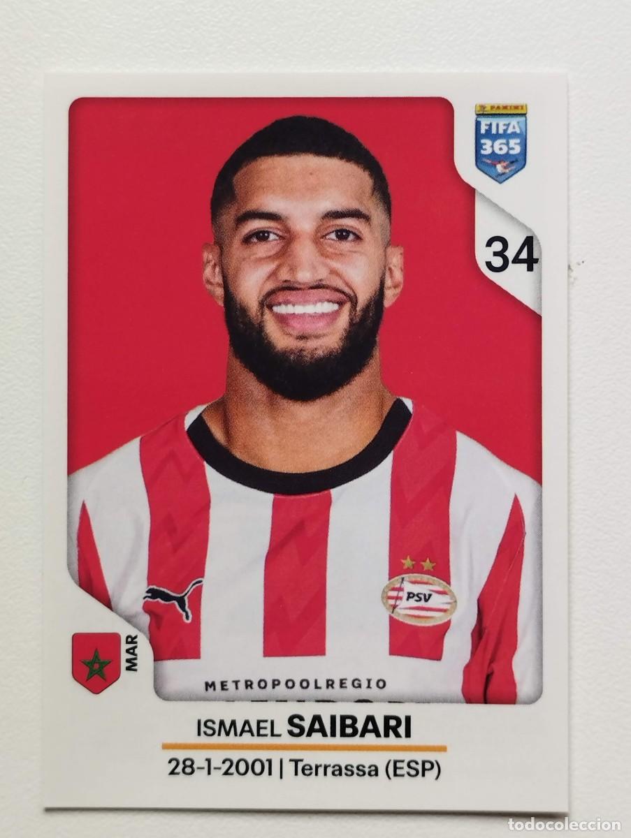 Cromos de f&uacute;tbol: CROMO STICKER PANINI FIFA 365 2026 ISMAEL SAIBARI 340 PSV EINDHOVEN