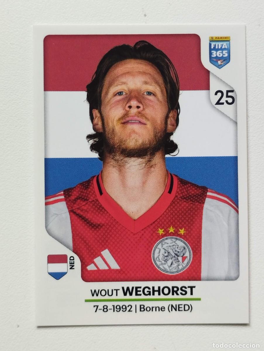 Cromos de f&uacute;tbol: CROMO STICKER PANINI FIFA 365 2026 WOUT WEGHORST 332 AJAX