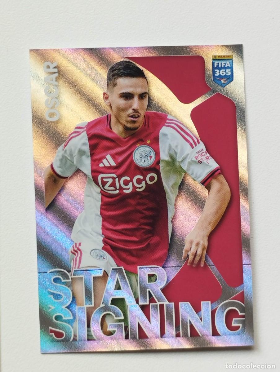 Cromos de f&uacute;tbol: CROMO STICKER PANINI FIFA 365 2026 STAR SIGNING OSCAR 328 AJAX