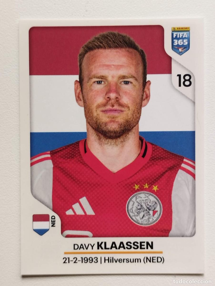 Cromos de f&uacute;tbol: CROMO STICKER PANINI FIFA 365 2026 DAVY KLAASSEN 325 AJAX