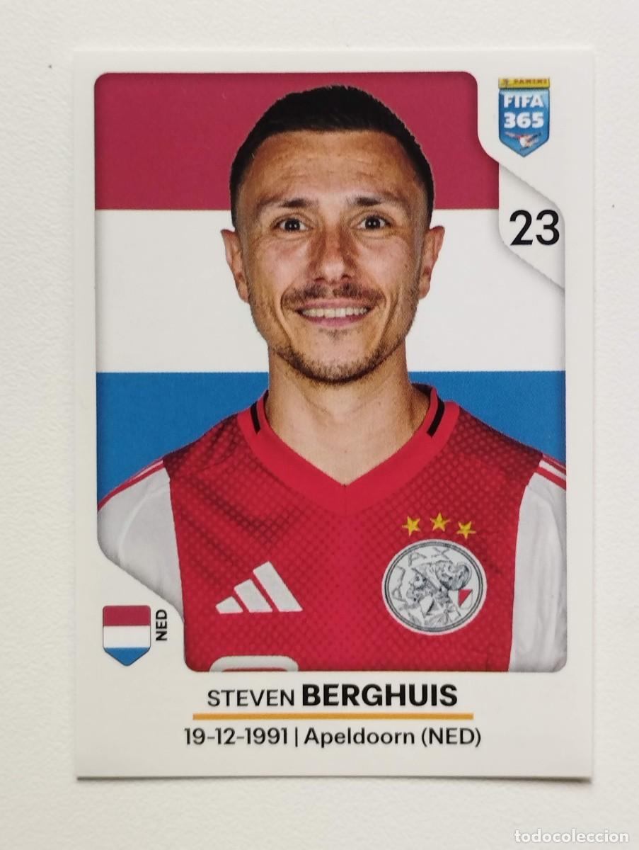 Cromos de f&uacute;tbol: CROMO STICKER PANINI FIFA 365 2026 STEVEN BERGHUIS 324 AJAX