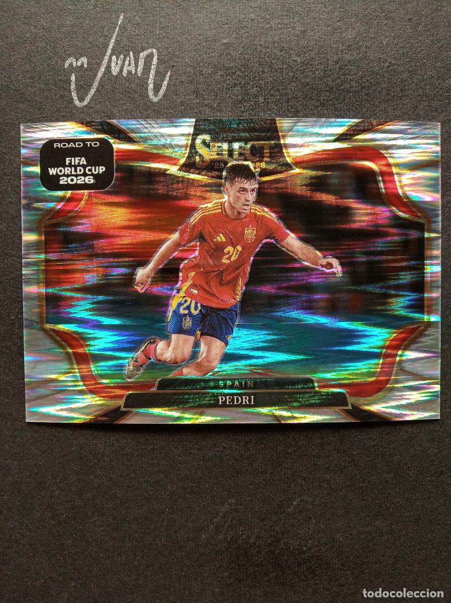 Fu&szlig;ball-Sticker: 247 FIELD LEVEL FLASH PRIZM PEDRI ESPA&Ntilde;A BARCELONA ⚽ PANINI &reg; SELECT ROAD TO FIFA WORLD CUP 2026 26