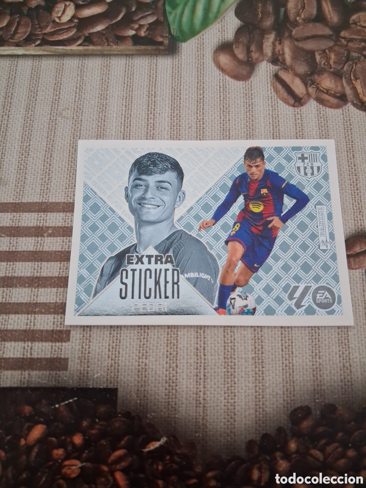 Cromos de f&uacute;tbol: Liga este 26 27 pedri extra sticker plata nuevo