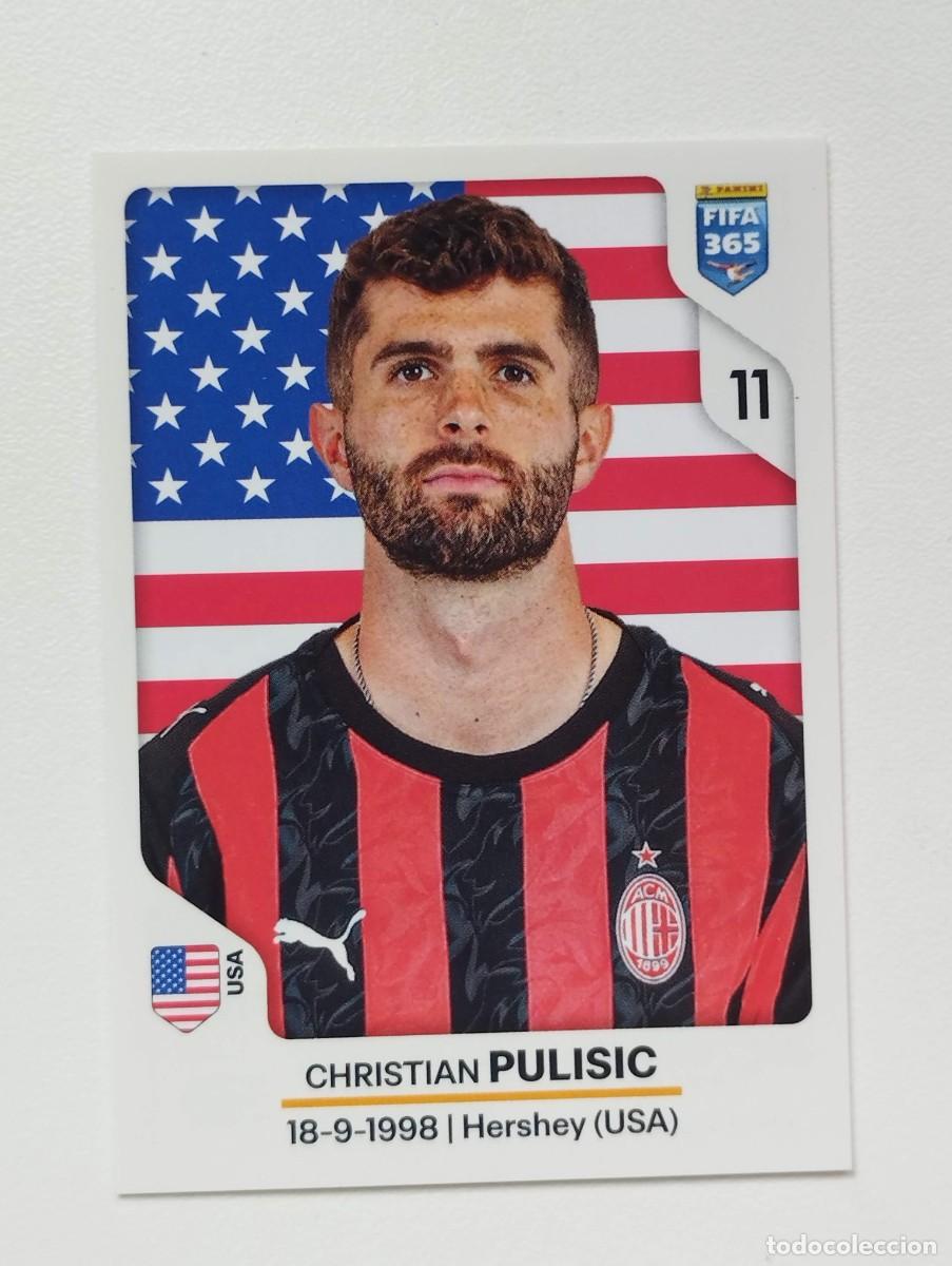Cromos de f&uacute;tbol: CROMO STICKER PANINI FIFA 365 2026 CHRISTIAN PULISIC 293 MILAN